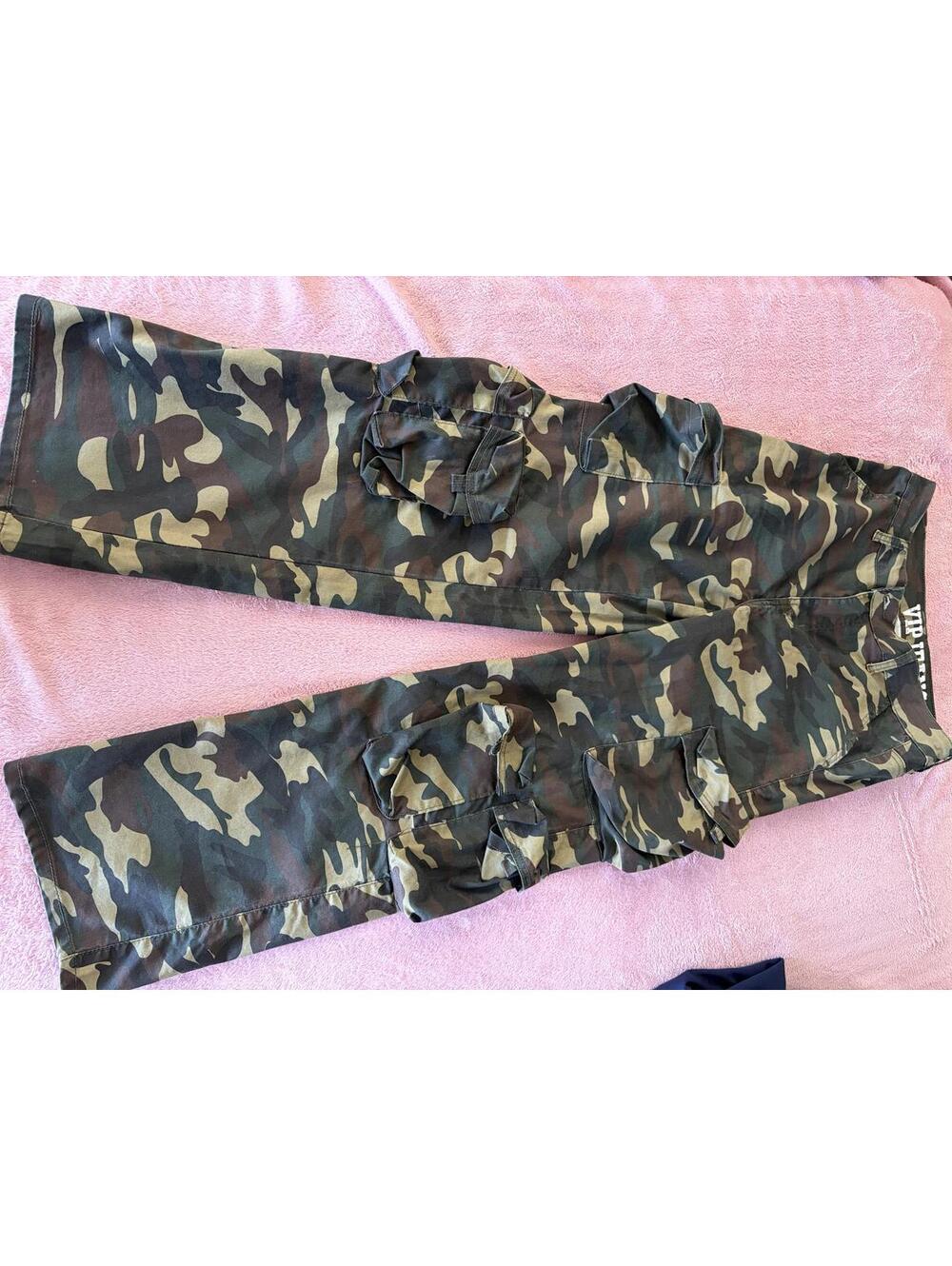 V.I.P. Jeans Camouflage Cargo Pants